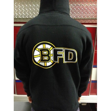 Beverly Fire - Old Style Lace Up Hooded Sweatshirt - Hockey