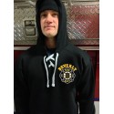 Beverly Fire - Old Style Lace Up Hooded Sweatshirt - Hockey