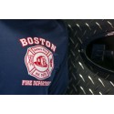 Boston Fire Landmark Moisture Wicking ¼ Zip Pullover