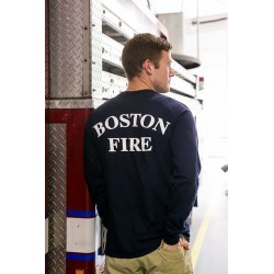 Station style - Boston Fire gear - Long Sleeve adult