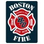 3" Helmet Decals Boston Fire Football