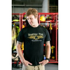 Boston Fire Celtic Cross Moisture Wicking Tee