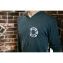 BFD Distressed Flag Long-Sleeve Tee Hoodie