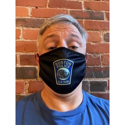 Boston Police Face Masks