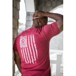 BFD Adult Distressed Flag Tee's