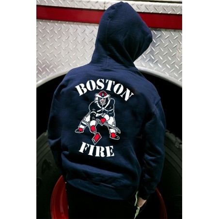 Boston Firefighters Football Youth Hoodies
