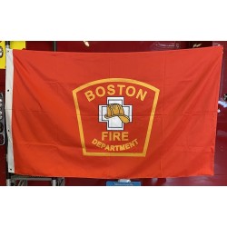 Boston Fire Department Flag