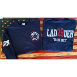 BFD Ladder 29 "Truck Only" Long Sleeve Tees