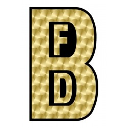 BFD Gold & Black Decals
