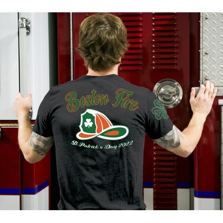 2022 Boston Fire St. Patrick's Day - Short Sleeve Tee's