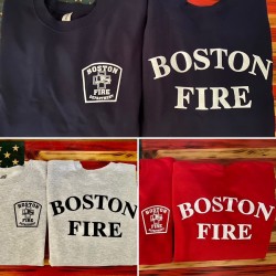 Boston FD Crewneck Station Sweatshirts