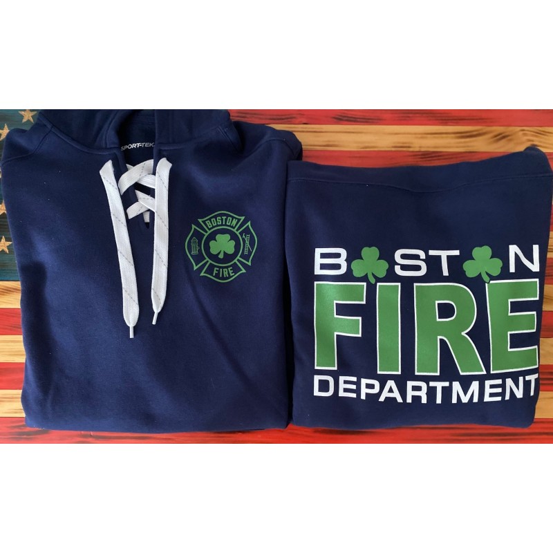 BFD Irish Shamrock Lace-Up Hoodies