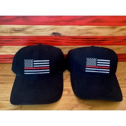 Thin Red Line Low-Profile Caps