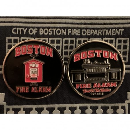 BFD Fire Alarm Challenge Coins