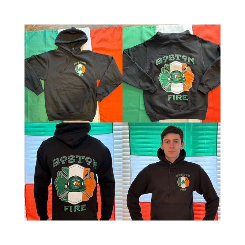 BFD Irish Helmet Hooded Sweatshirts