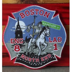 Boston Fire Department Engine 8 – Ladder 1 Patch