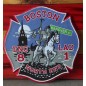 Boston Fire Department Engine 8 – Ladder 1 Patch Boston Fire Department Engine 8 – Ladder 1 Patch