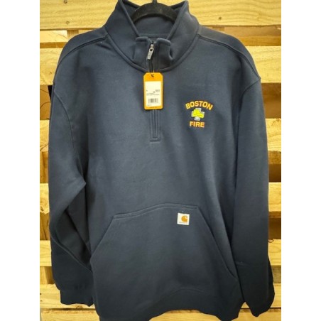 Boston Fire Carhartt 1/4-Zip Sweatshirt