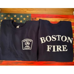 Boston FD Crewneck Station Sweatshirts