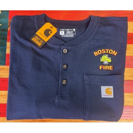 BFD Long-Sleeve Embroidered Carhartt Henley