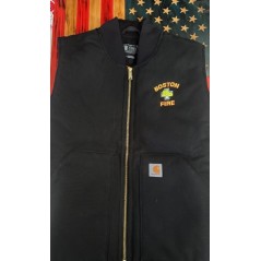 Boston Fire Carhartt Duck Vest