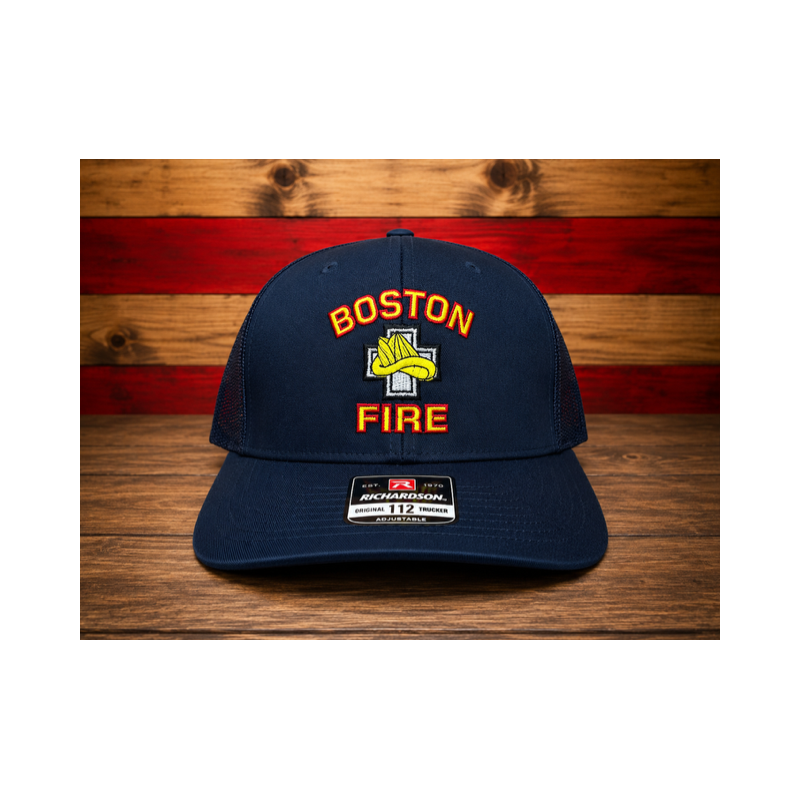 BFD Richardson All Navy Truckers Caps