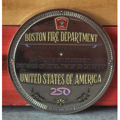 Boston Fire Department – USA 250th Anniversary Challenge Coin