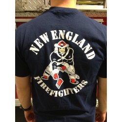 New England Firefighters short sleeve t-shirt - Adult - Boston Fire Gear