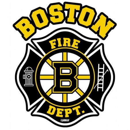 Boston Fire Hockey 2" Decals