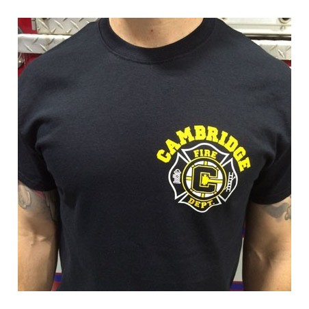 Cambridge Fire - Youth Short Sleeve Shirt  - Hockey