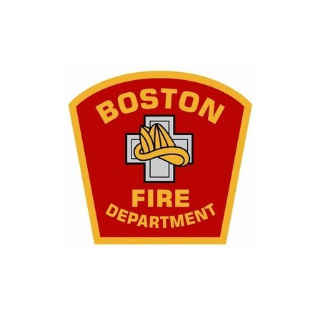 2" Helmet Decal Boston Fire Department