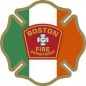 4" Window Decals Boston Fire Department - Irish