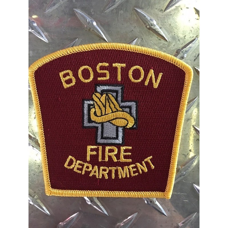 Boston MA Fire Dept Fire Patch Massachusetts 