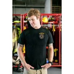Stoughton Fire Hockey Moisture Wicking Short-Sleeve Tee