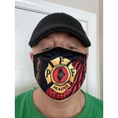 PFFM Adult + Youth Masks: Protecting the Protectors (red flag)