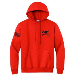 Brookline Fire Halloween Hoodie - Orange